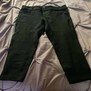 Cropped skinny dress pant